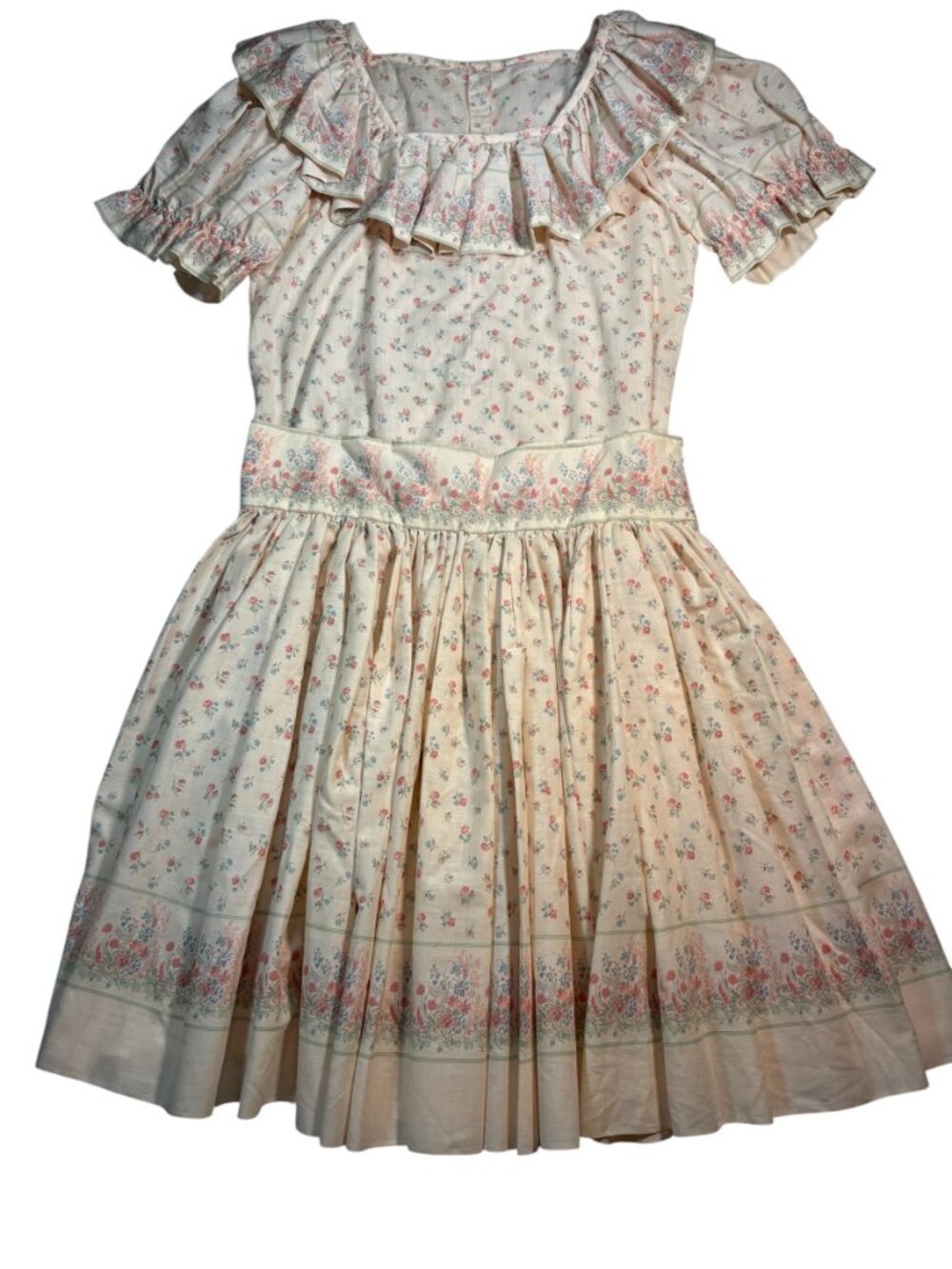 Handmade Cottagecore Prairie Skirt Set Floral Romantic Gunne Sax Inspired - Picture 2 of 16